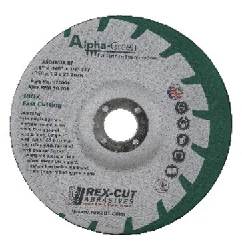 Alpha green cut-off wheel 6 x .040 x 7/8" - type 27 - 870008