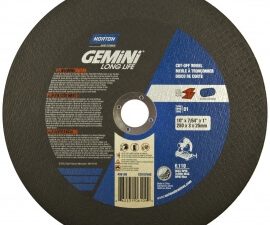 10 x 7/64 x 1 in. gemini long life chop saw cut-off wheel a 36 p t01/41 - 66253106109