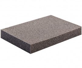 2-3/4 x 4 x 1/2 in. profile sanding sponge ao m grit - 63642536313