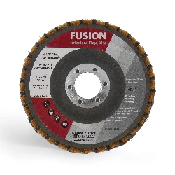 Fusion interleaf flap disc 5" x 7/8"- crs grit - 894006