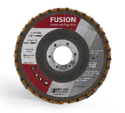 Fusion interleaf flap disc 5" x 7/8"- vfine grit - 894008