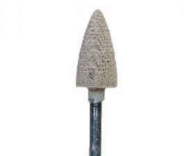 1/2 x 1/2 x 1/8 in. cotton fiber mounted point w185 a80-hbf3 80 grit - 61463622649