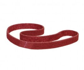 1 x 132 in. bear-tex rapid prep non-woven narrow backstand belt ao m grit - 66261011414