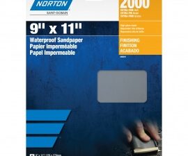 9 x 11 in. black ice paper wp sheet 1000 grit t401 sc - 66261139381