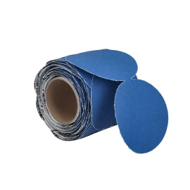 5 in. bluefire h822 paper psa disc roll 60 grit h822 za 100 per roll - 66261137310