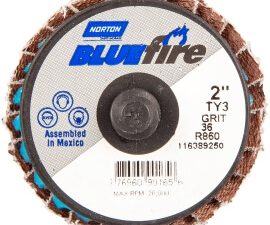2 in. bluefire plastic flat mini flap disc type type iii t27 p60 grit r884p1 za - 77696090167