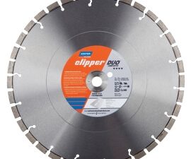 14 in. x 0.110 in. x 1 in.-20 mm clipper duo abrasive segmented high-speed blade - 70184684291