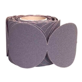 5 in. metalite cloth psa disc roll 80 grit r228 ao 100 per roll - 66261133254