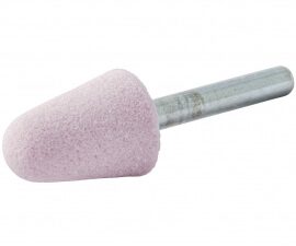 1 x 1 x 1/4 in. pink mounted point a38 86a80-svbem 80 grit - 69078645345