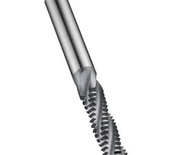 Dormer j215 m10 x 1.50 mm hm m thread mill with 27° spiral flute and oil feed - 6821310
