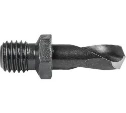 Precision twist drill ts41hsn7 hss steam tempered stub length 135deg nas 965 type b threaded shank drill (ts41hs) - 7877948