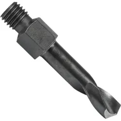 Precision twist drill ts18hsn10 hss steam tempered short 135deg nas 965 type b threaded shank drill (ts18hs)������ - 7878006