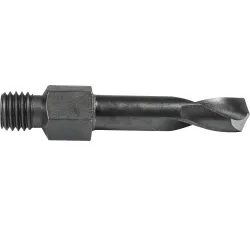 Precision twist drill ts15hsf hss steam tempered short 135deg nas 965 type b threaded shank drill - 7878024