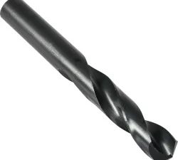 Precision twist drill r40c hss sm blk w/tang 3/8 inch - 7652434
