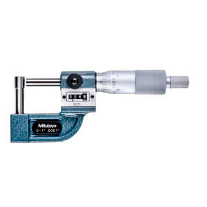 Mitutoyo 295-314 digital tubing mic 0-1 in .0001 in - 295-314