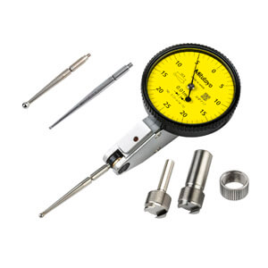 Mitutoyo 513-414-10a dial ti, mid set, standard, 0.5 mm, 0.01 mm grad, long tip, yellow dial - 513-414-10A