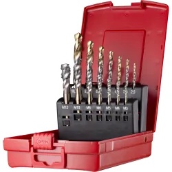 Dormer l113 iso tap-drill set set 203 (e002-a002 x 14) - 6382965