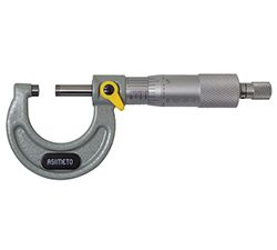 Asimeto 7101103 9-10" outside micrometer with locking clamp - 7101103