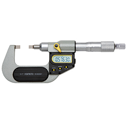 Asimeto 7117021 1-2" x 0.00005" ip65 digital blade micrometer - 7117021