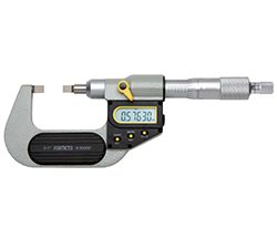 Asimeto 7117011 0-1" x 0.00005" ip65 digital blade micrometer - 7117011