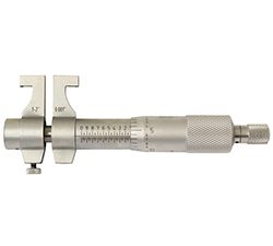 Asimeto 7203011 0.2-1.2" x 0.001" inside micrometer with caliper style jaws - 7203011