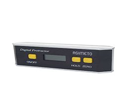 Asimeto 7490160 360 Degree x 0.1 Degree Level Type Digital Protractor - 7490160