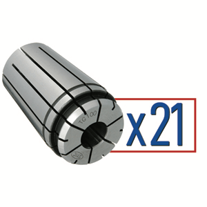 Tg 100 21 piece set (3/8" - 1" by 32nds) - 04010-21S