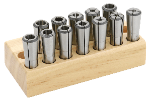 Slim fit 6 collet set - 12 pcs. - 18851-12IMS