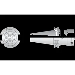 Allied machine & engineering modular basic shank - 02B.45.63L.70