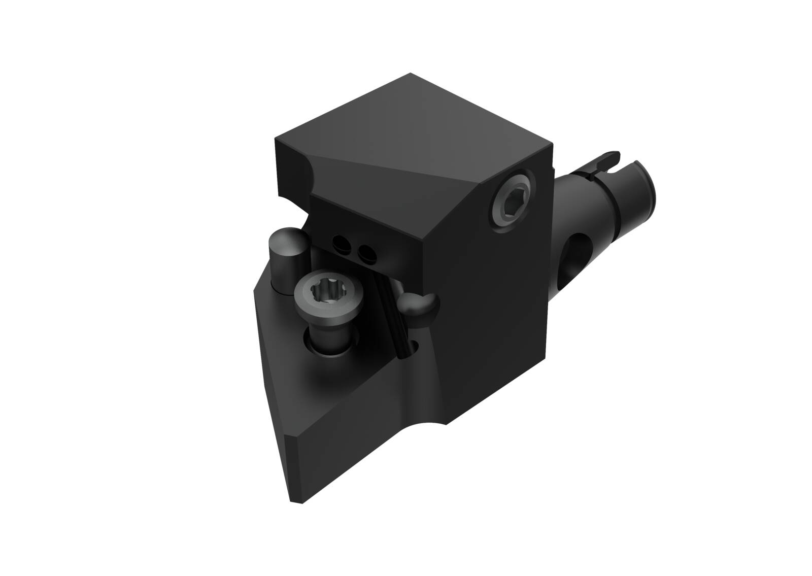 Qc12-sdjnr-11jet turning holder - 10050648