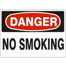 No smoking - danger sign - D-472324