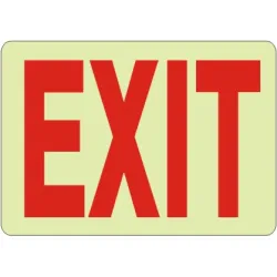 Glow exit sign - GL-168131