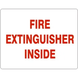 Fire extinguisher inside - G-991614