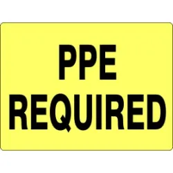 Ppe required - G-911121