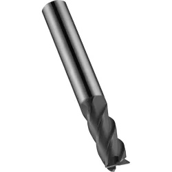 Dormer s612 hm diamond din 6535 ha shank end mill 1.00 mm - 6706605