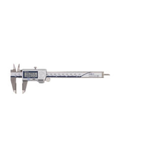Mitutoyo 500-733-20ip67 absolute coolant proof caliper, carb od/id tip jaws, no output - 500-733-20