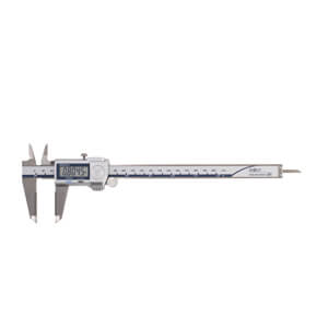 Mitutoyo 500-738-20ip67 absolute coolant proof caliper, carb od/id tip jaws, with output - 500-738-20