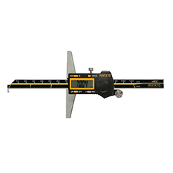 Asimeto 7322067 0-6" absolute digital depth caliper with single hook - 7322067