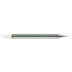 Melin 0.038 dia x 0.114 loc x 1-1/2 oal square end mill - H1525