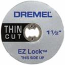 EZ LOCK THIN CUT WHEELS(5 PCS.) - 114-EZ409