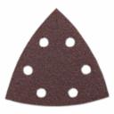 RED DETAIL SANDING TRIANGLE- 80-GRIT (5PK) - 114-SDTR080