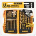 14PC TITANIUM PP DRILL BIT SET W/1/2" - 115-DW1354