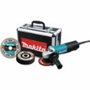 4-1/2" GRINDER W/4 WHEELS 1 DIAM BLD & ALUM CASE - 458-9557PBX1