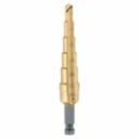 UNIBIT-2T 3/16"-1/2" STEP DRILL TIN - 585-15102ZR