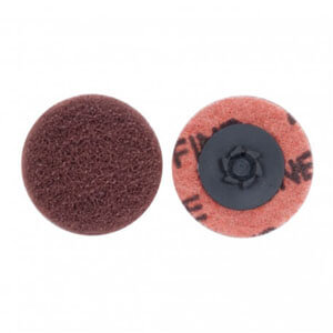 2 in. non-woven quick-change buffing disc type i ao vf grit - 8834166282