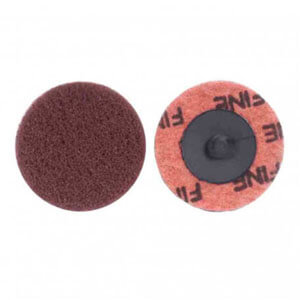 2 in. non-woven quick-change buffing disc type iii ao vf grit - 8834166305