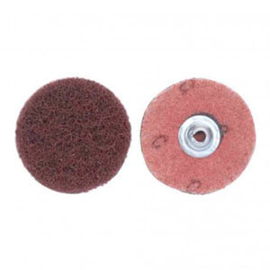 2 in. non-woven quick-change buffing disc type ii ao c grit - 8834166394