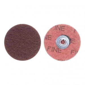 3 in. non-woven quick-change buffing disc type ii ao vf grit - 8834166403