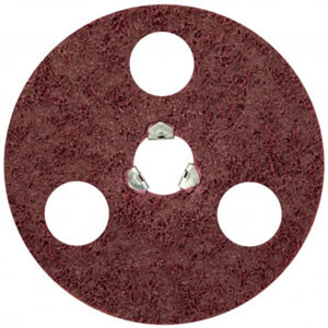4-1/2 in. bear-tex vortex rapid prep non-woven disc speed-lok ao m grit - 66623374806