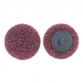 2 in. bear-tex high strength non-woven quick-change buffing disc type iii ao m grit - 66261014792
